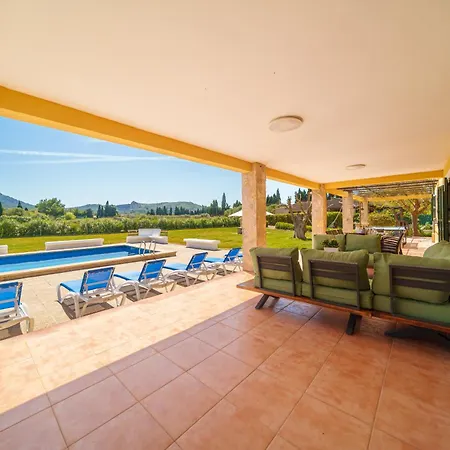 Patriarca, For 8 With Pool, Garden And Mountain Views Alcúdia